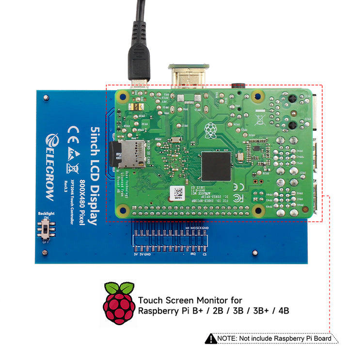 touch screen monitor for raspberry pi series